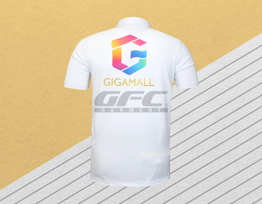 may áo thun đồng phục giga mall